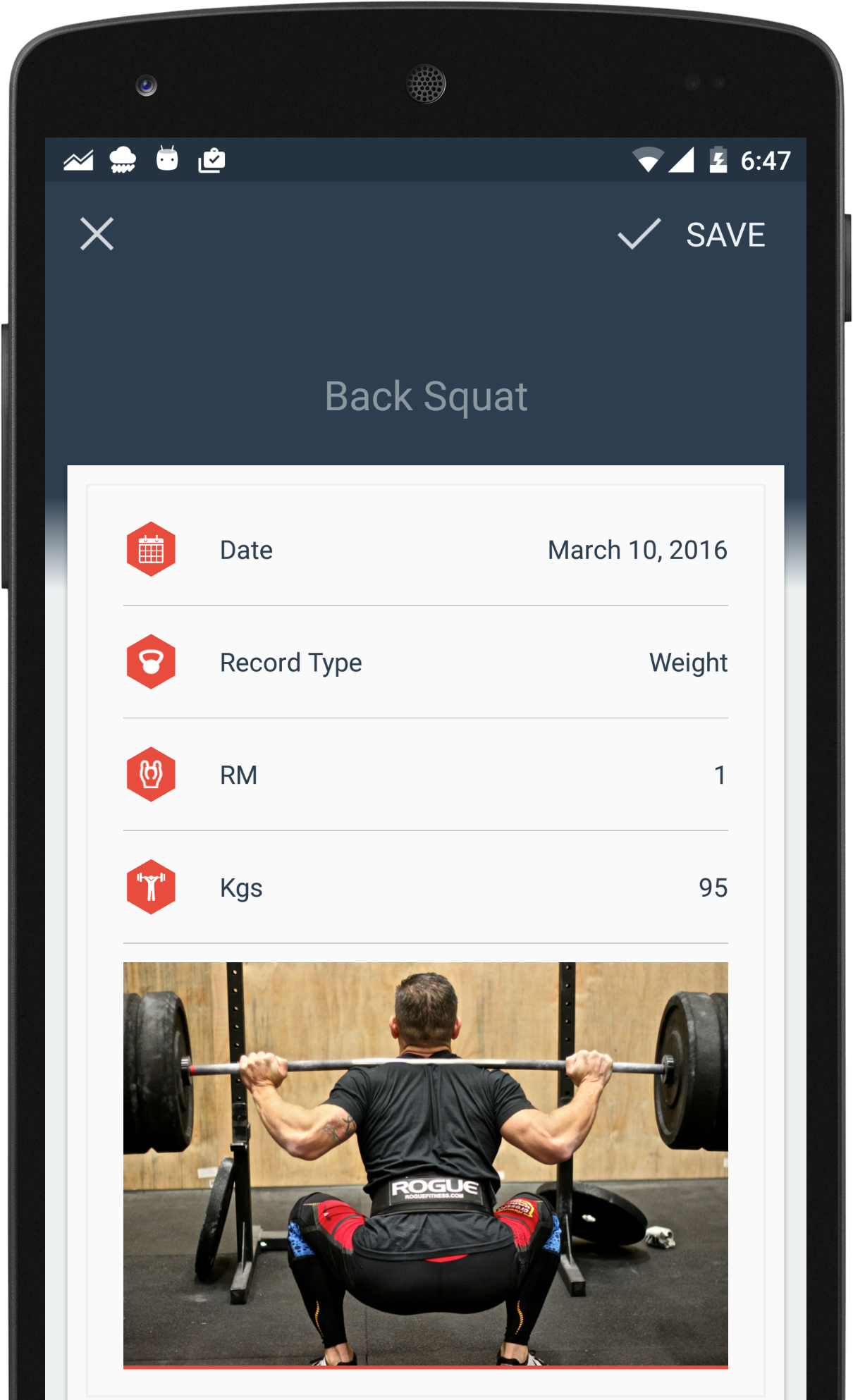WODBook - Log Scores
