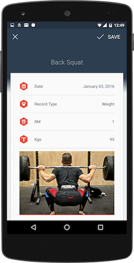 WODBook - Add your score